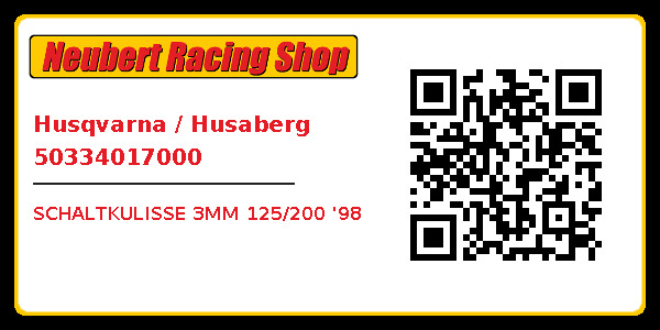 Husqvarna / Husaberg 50334017000