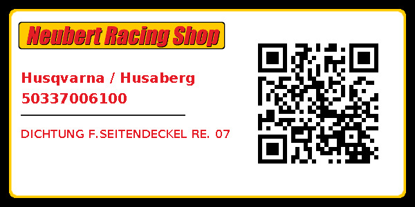 Husqvarna / Husaberg 50337006100
