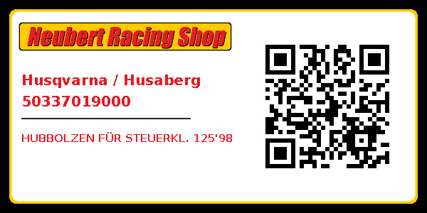 Husqvarna / Husaberg 50337019000