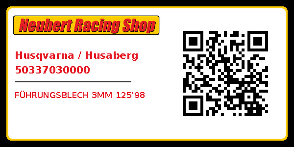 Husqvarna / Husaberg 50337030000