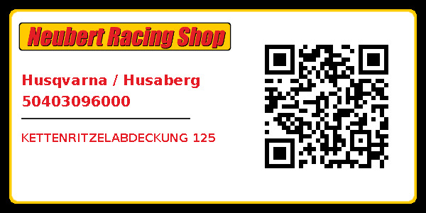 Husqvarna / Husaberg 50403096000