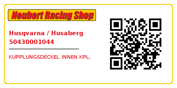 Husqvarna / Husaberg 50430001044