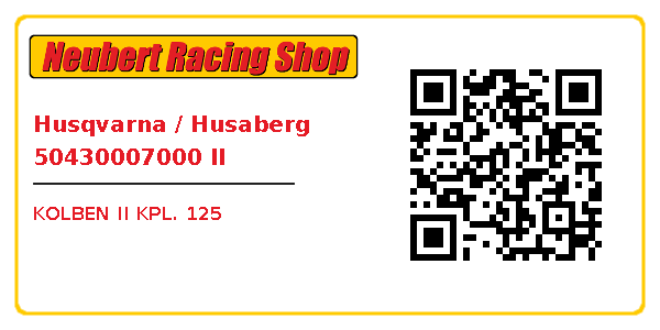 Husqvarna / Husaberg 50430007000 II