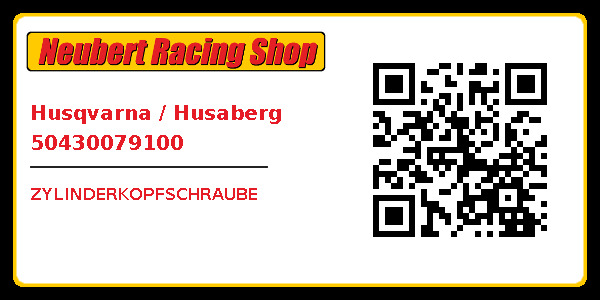Husqvarna / Husaberg 50430079100