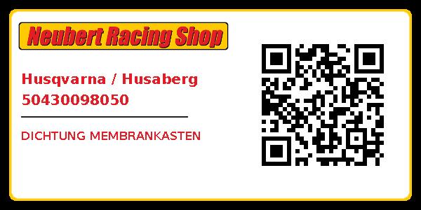 Husqvarna / Husaberg 50430098050
