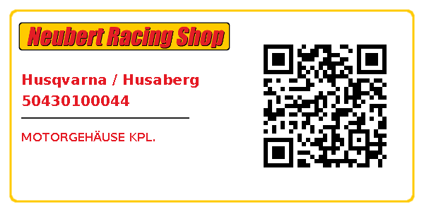 Husqvarna / Husaberg 50430100044