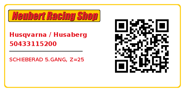 Husqvarna / Husaberg 50433115200