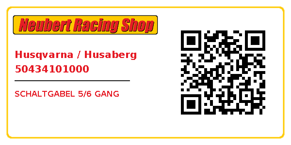 Husqvarna / Husaberg 50434101000
