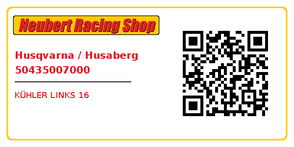 Husqvarna / Husaberg 50435007000
