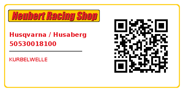 Husqvarna / Husaberg 50530018100