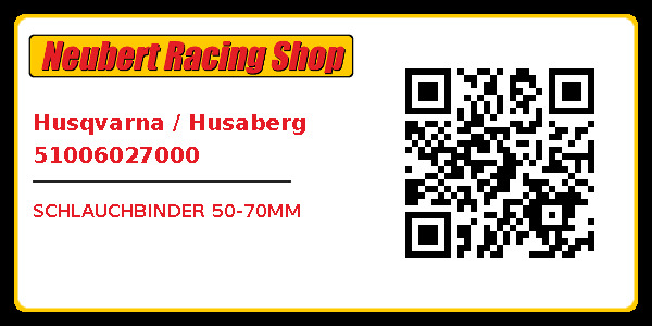 Husqvarna / Husaberg 51006027000