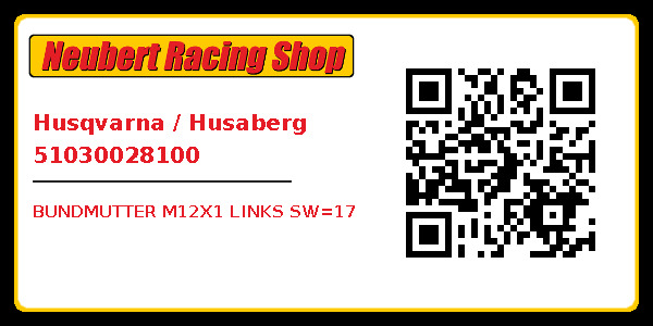 Husqvarna / Husaberg 51030028100