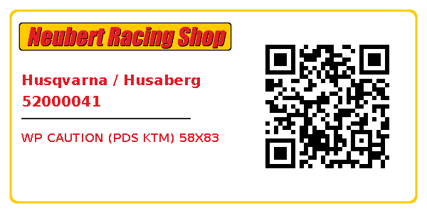 Husqvarna / Husaberg 52000041