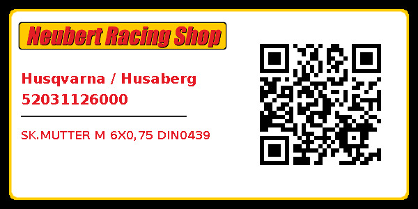 Husqvarna / Husaberg 52031126000