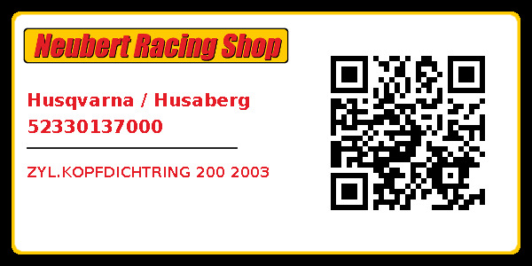 Husqvarna / Husaberg 52330137000