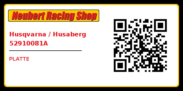 Husqvarna / Husaberg 52910081A