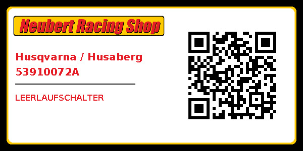 Husqvarna / Husaberg 53910072A