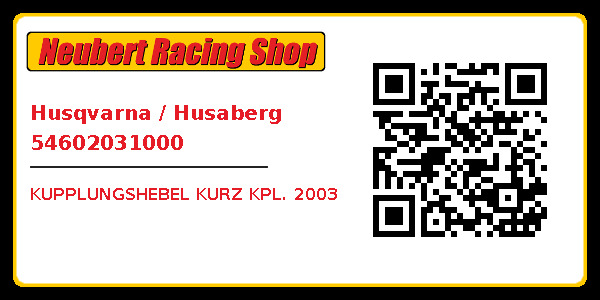 Husqvarna / Husaberg 54602031000