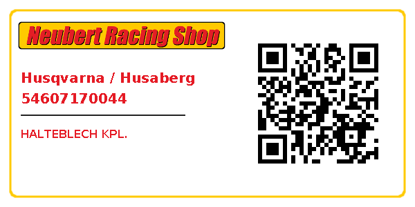 Husqvarna / Husaberg 54607170044
