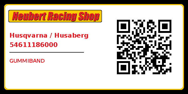 Husqvarna / Husaberg 54611186000