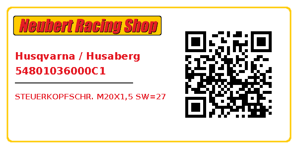 Husqvarna / Husaberg 54801036000C1