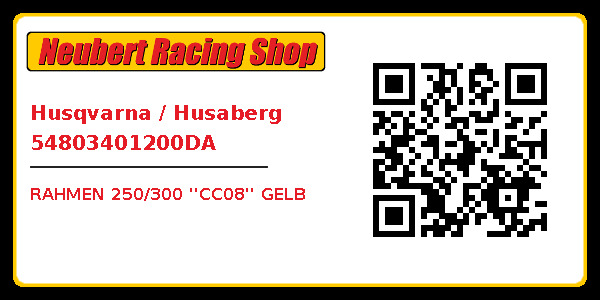 Husqvarna / Husaberg 54803401200DA