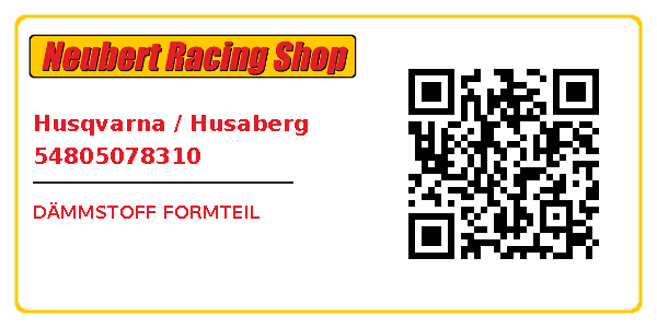 Husqvarna / Husaberg 54805078310