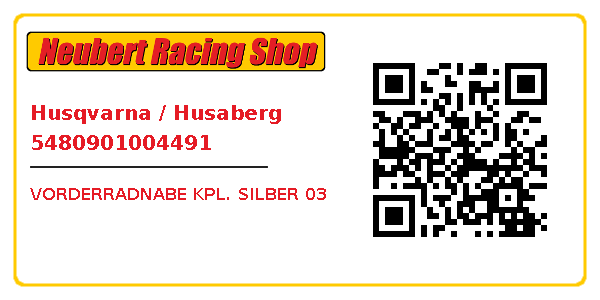 Husqvarna / Husaberg 5480901004491