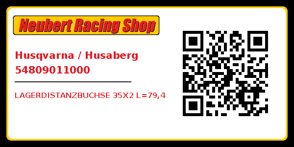 Husqvarna / Husaberg 54809011000