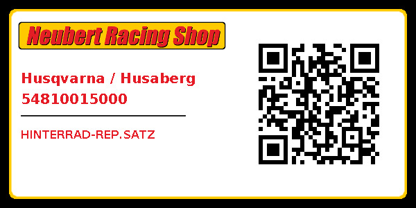 Husqvarna / Husaberg 54810015000