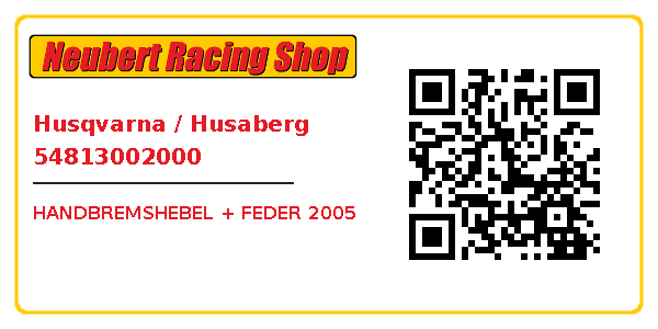 Husqvarna / Husaberg 54813002000