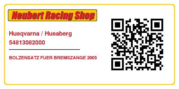 Husqvarna / Husaberg 54813082000