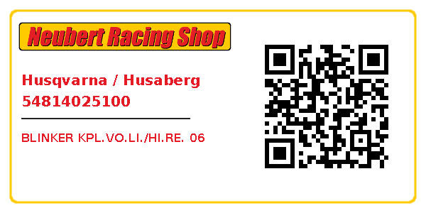 Husqvarna / Husaberg 54814025100