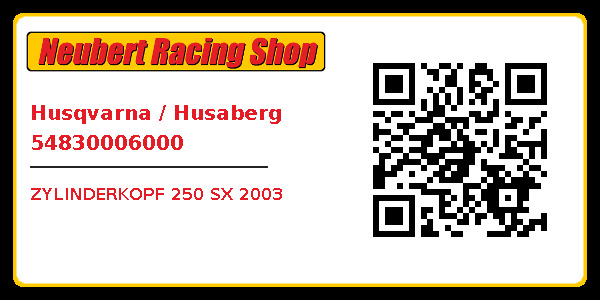 Husqvarna / Husaberg 54830006000