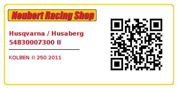 Husqvarna / Husaberg 54830007300 II