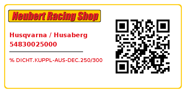 Husqvarna / Husaberg 54830025000
