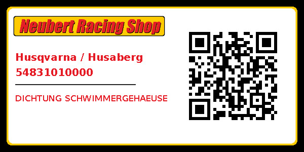 Husqvarna / Husaberg 54831010000