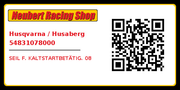 Husqvarna / Husaberg 54831078000