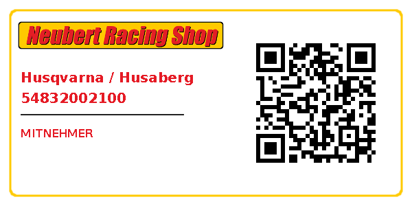 Husqvarna / Husaberg 54832002100