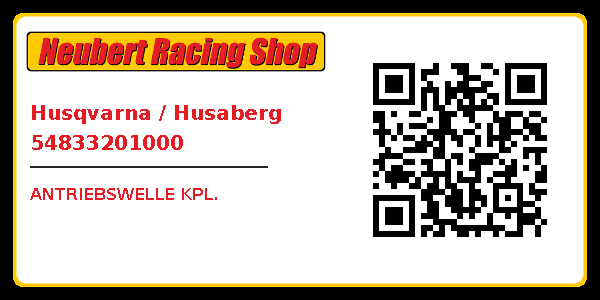 Husqvarna / Husaberg 54833201000