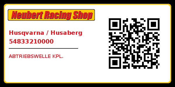 Husqvarna / Husaberg 54833210000