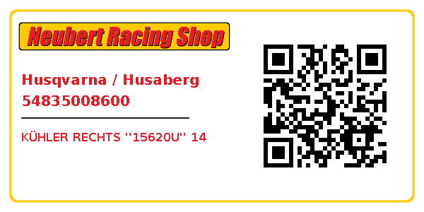 Husqvarna / Husaberg 54835008600