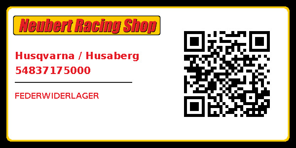 Husqvarna / Husaberg 54837175000