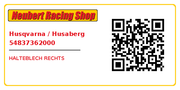 Husqvarna / Husaberg 54837362000