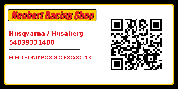 Husqvarna / Husaberg 54839331400
