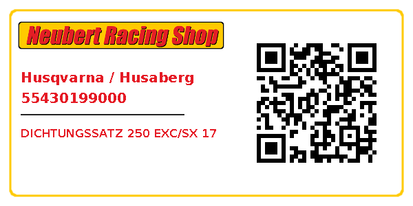 Husqvarna / Husaberg 55430199000