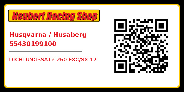 Husqvarna / Husaberg 55430199100
