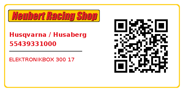 Husqvarna / Husaberg 55439331000