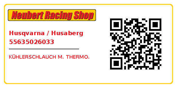 Husqvarna / Husaberg 55635026033