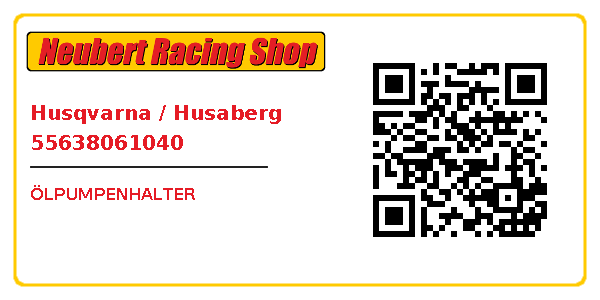 Husqvarna / Husaberg 55638061040